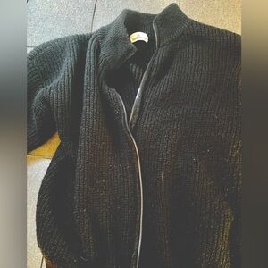 Stone Island black zip up